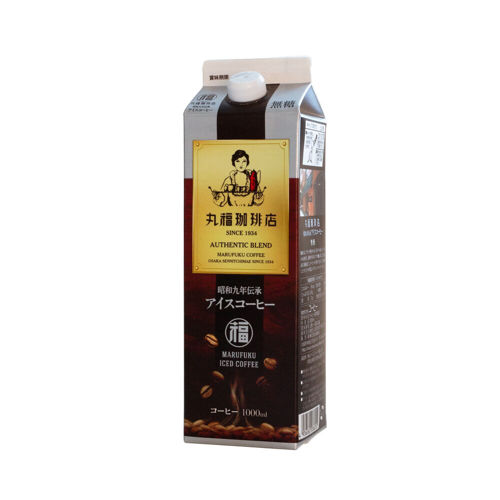 丸福咖啡(無糖)1000ml