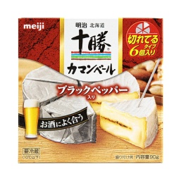 明治北海道十勝卡門貝爾黑胡椒乾酪90g