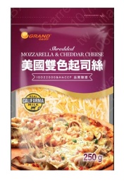華冠美國雙色起司絲250g