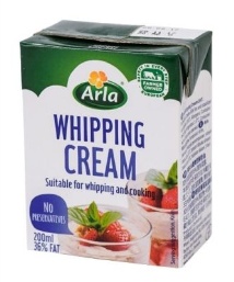 Arla動物性鮮奶油200ml