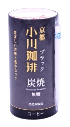 小川炭燒咖啡圓罐(無糖)200ml