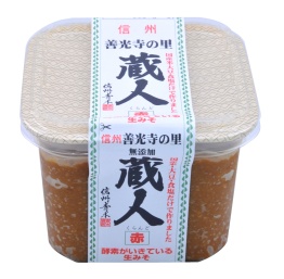 青木藏人赤味噌750g