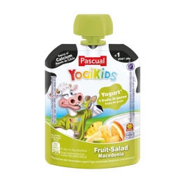 Pascual兒童綜合水果優格(袋裝)80g