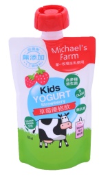 Michael's Farm草莓優格飲100g