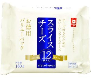 村川日本切片乾酪12入180g